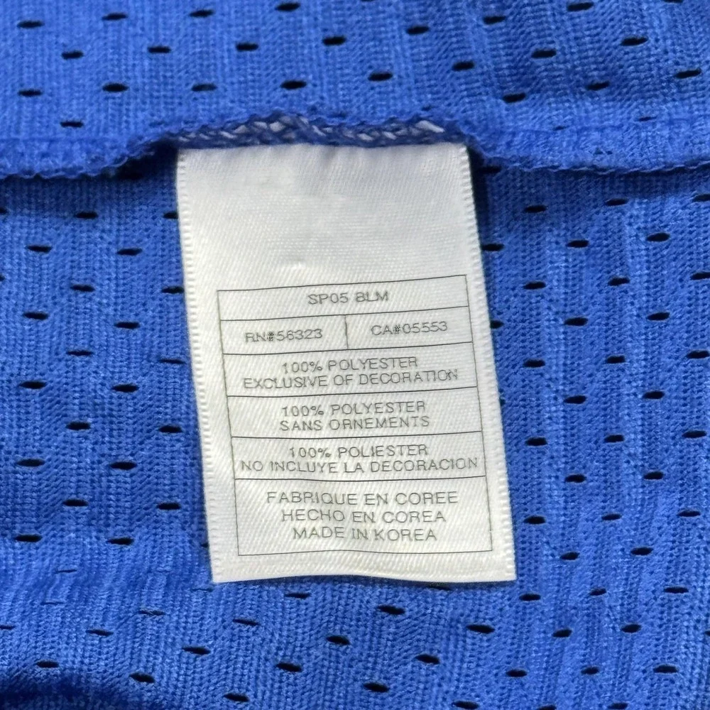 Nike Michael Jordan High School Jersey #23‎ Shirt Men 2XL Blue Bucs Basketball